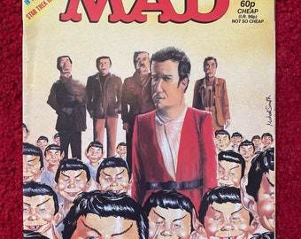 Mad Magazine (UK Edition) Comic Book - December 1984 (No. 272) / Retro Magazine / Comedy / Humour Gift / Comic Book Gift / Free UK Delivery