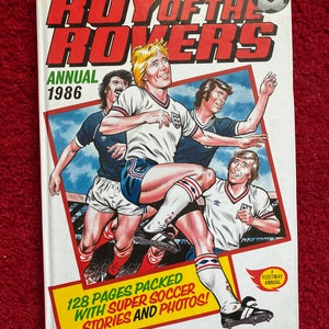 Roy Of The Rovers Annual (1986) - Hardcover / Comic Book / Comic Book Gift / Collectibles / Free Delivery / Free UK Delivery