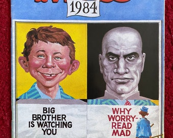 Komiks Mad Magazine (wydanie brytyjskie) - styczeń 1984 (nr 261) / Magazyn retro / Komedia / Humor / Prezent w postaci komiksu / Darmowa dostawa w Wielkiej Brytanii