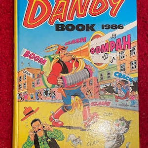 The Dandy Book Annual (1986) - Hardcover / Dandy Comic / Desperate Dan / Comic Book Gift / Free Delivery / Free UK Delivery
