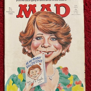 Mad Magazine (UK Edition) Comic Book - February 1985 (No. 274) / Retro Magazine / Comedy / Humour Gift / Comic Book Gift / Free UK Delivery