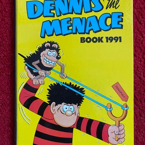Dennis the Menace Annual (1991) - Hardcover / Dennis the Menace / Beano Comic / Comic Book / Comic Book Gift / Free UK Delivery
