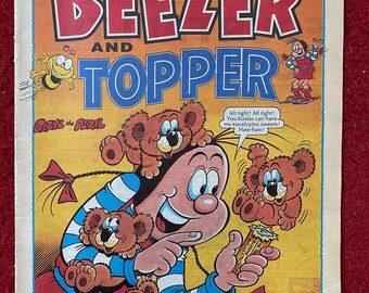 The Beezer and Topper Comic Book - 26 October 1991 (No. 58) / Comic Book / Comic Book Gift / Collectibles / Free Delivery / Free UK Delivery