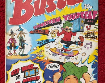 Buster Comic Book - 18th February 1989 / Buster Comic Book / Comic Book Gift / Free Delivery / Free UK Delivery