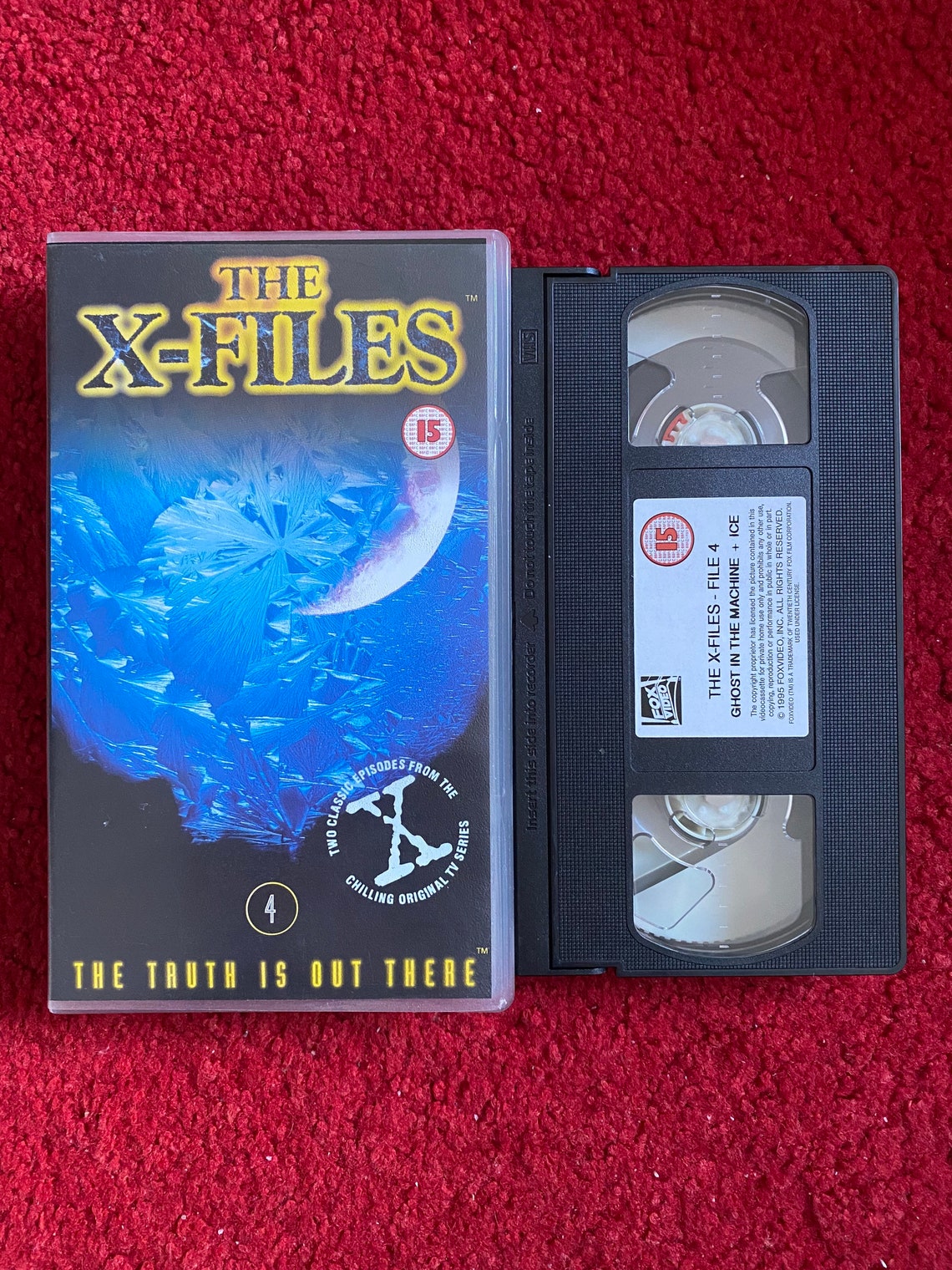 The Xfiles File 4 VHS Video Tape 1993 / Horror Video / Etsy