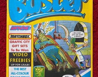 Buster Comic Book - 25th July 1992 / Buster Comic Book / Comic Book Gift / Free Delivery / Free UK Delivery