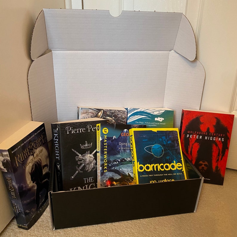 Fiction Book Mystery Box / Novel / Horror / Sci-Fi / Fantasy / Crime / Gift Box / Horror Book / Horror Gift / Gift Idea