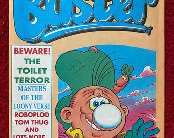 Buster Comic Book - 18th January 1992 / Buster Comic Book / Comic Book Gift / Free Delivery / Free UK Delivery