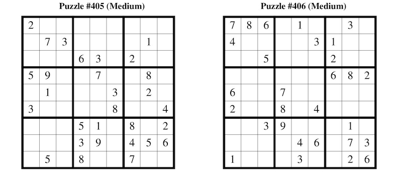Sudoku Printable Puzzle Printable Sudoku Game Adults Activity Kids Game ...