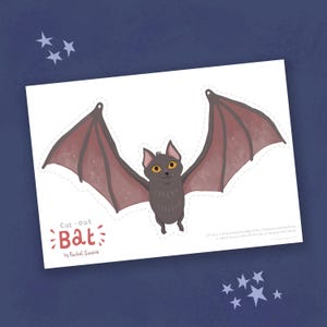 Wycięty Halloweenowy Nietoperz Pobierz