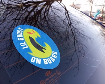 Danny Phantom Lil Ghost On Board Car Window Decal