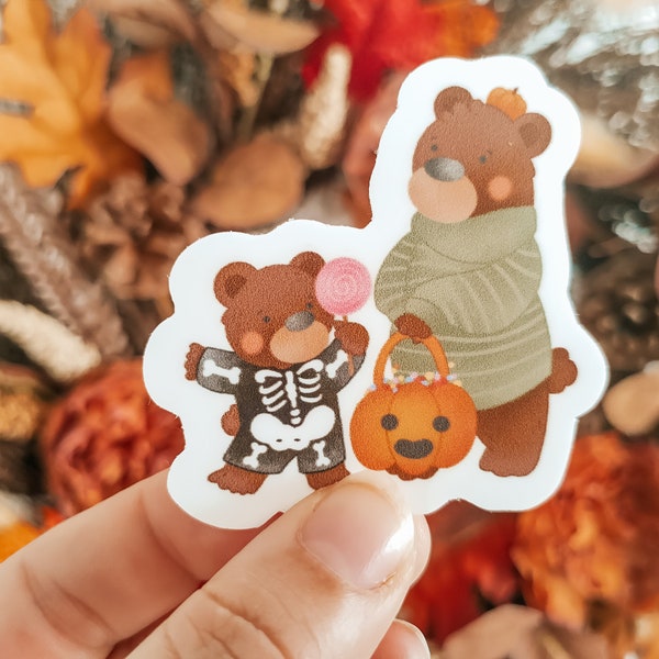 Stickers Ours Halloween