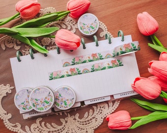 Spring washi-tape