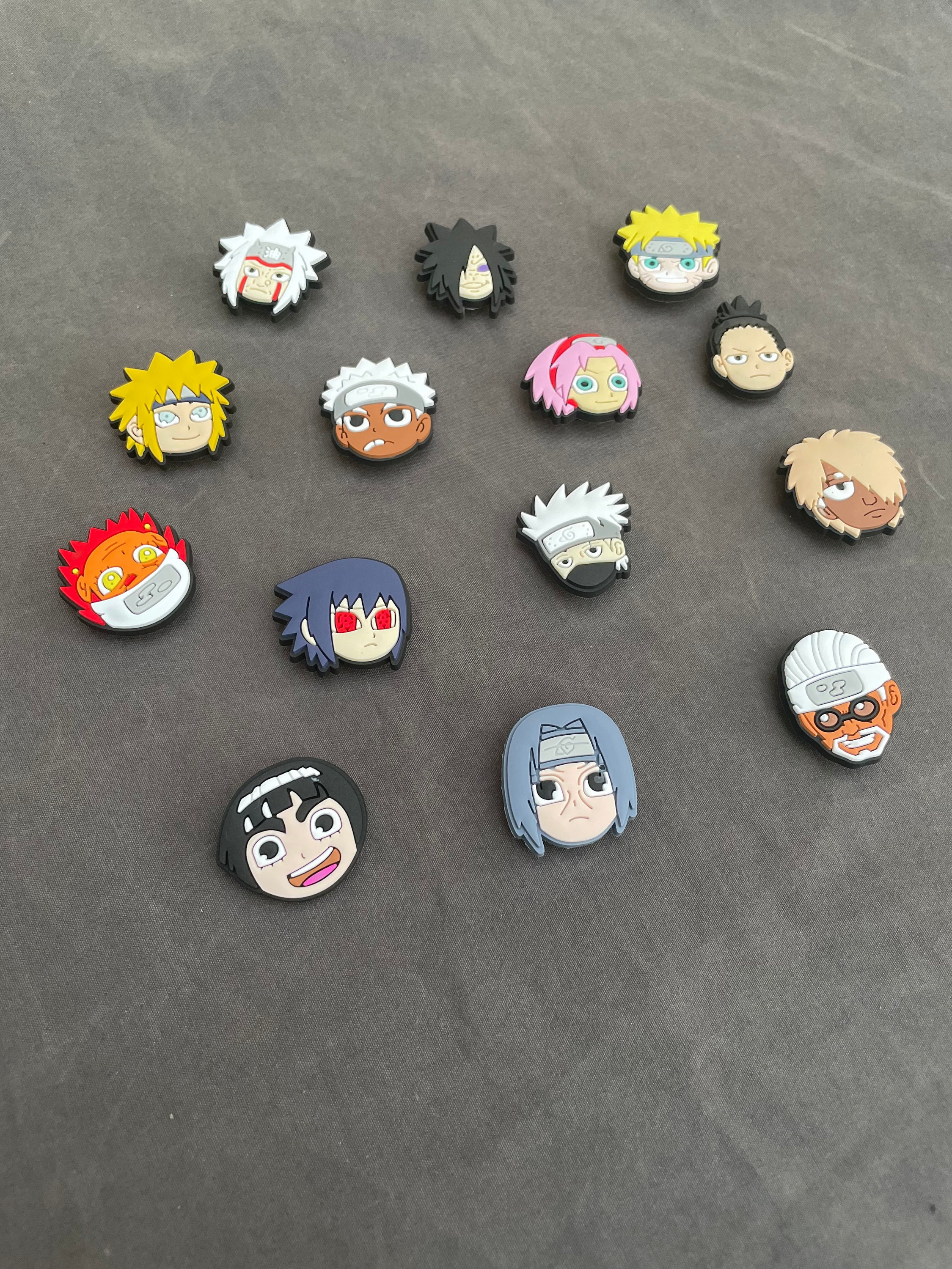 crocs naruto charms