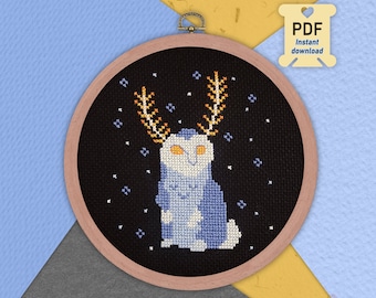 Blupee cross stitch digital pattern