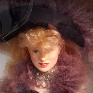 Vintage 1982 Mae West Doll, Effanbee Doll Corporation, Fourth in the Legend Series, Vinyl, Made in USA, NIB NRFB