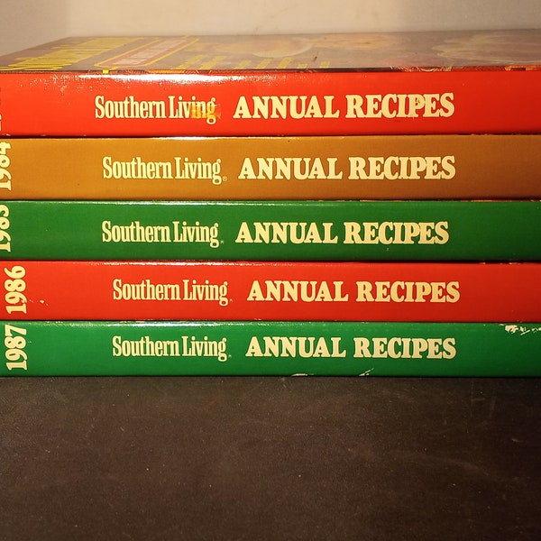 Vintage Southern Living Annual Recipes Pick Your Year - COMPLETE YOUR SET