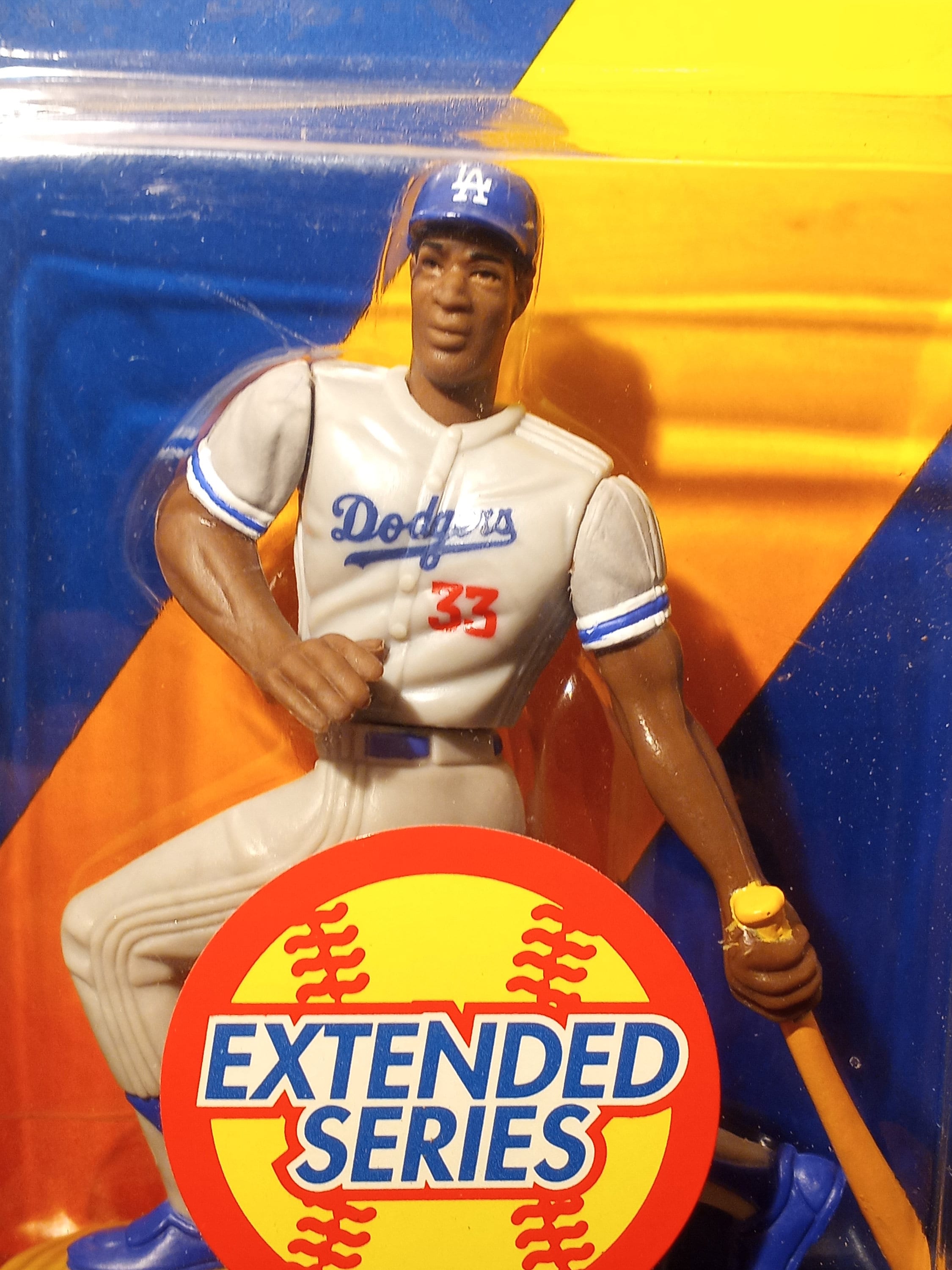 Vintage 1992 Starting Lineup MLB Eric Davis Action Figure With