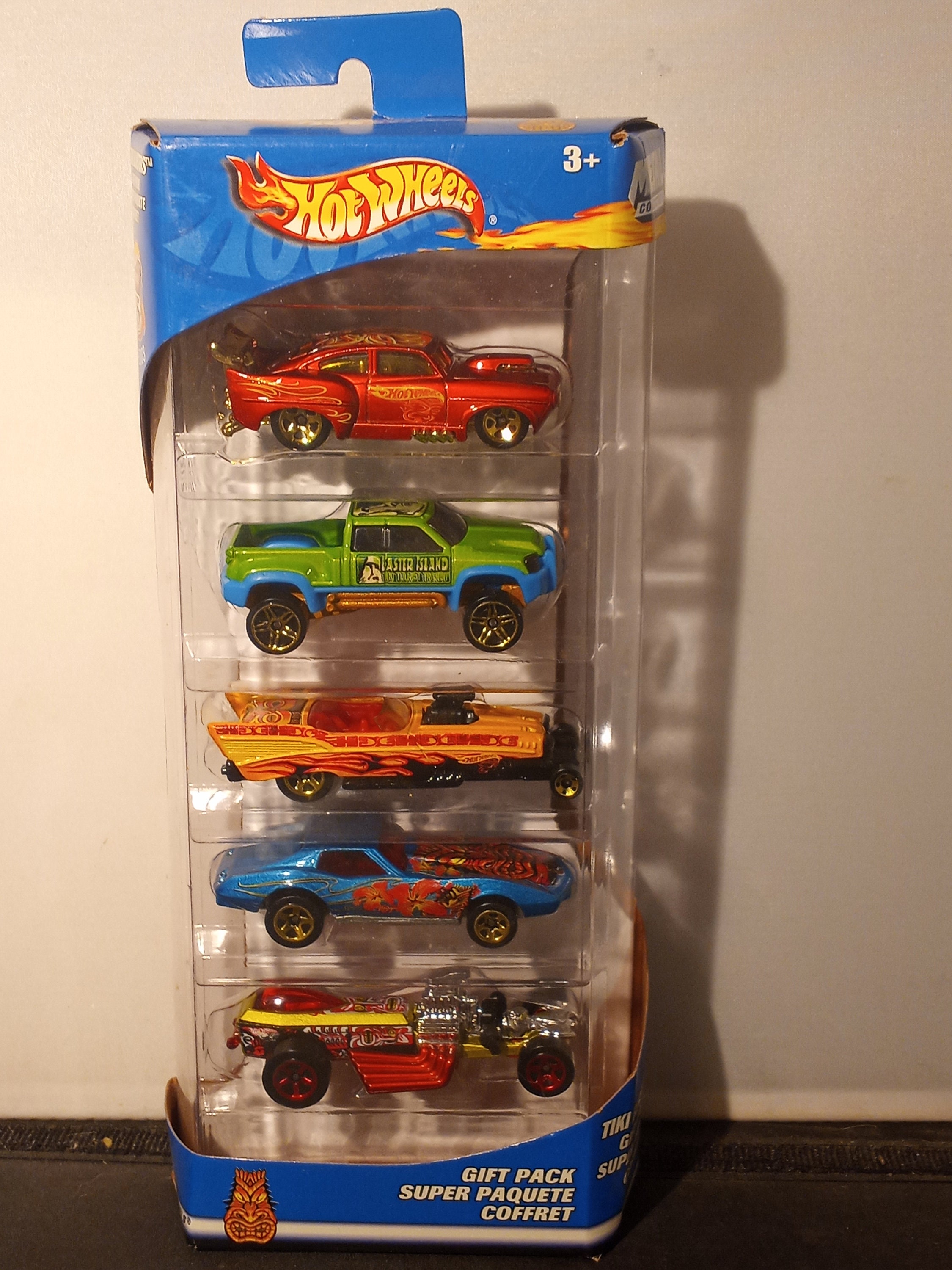 ミニカー 2002 hotwheels gift pack 2002 Hot Wheels 5 Car Gift Pack Robo Zoo/All Terrain VW Bug