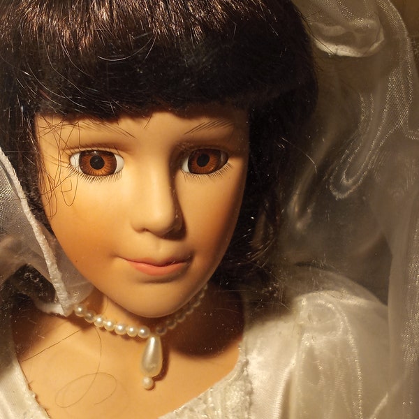 1990s Porcelain Doll Etsy