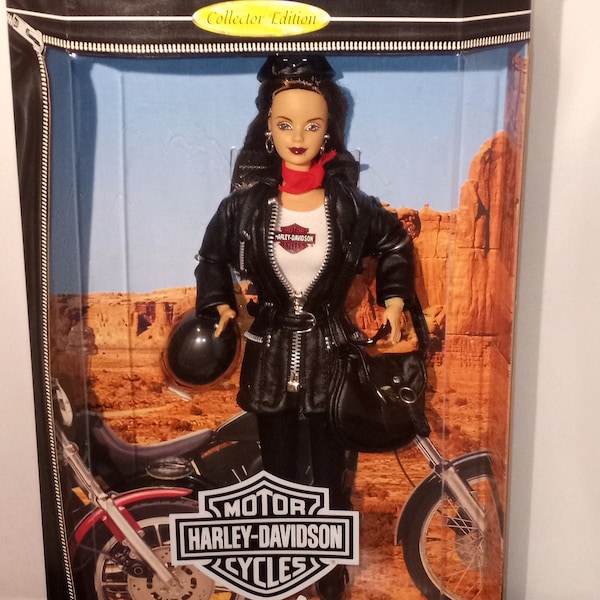 Harley Davidson Barbie - Etsy