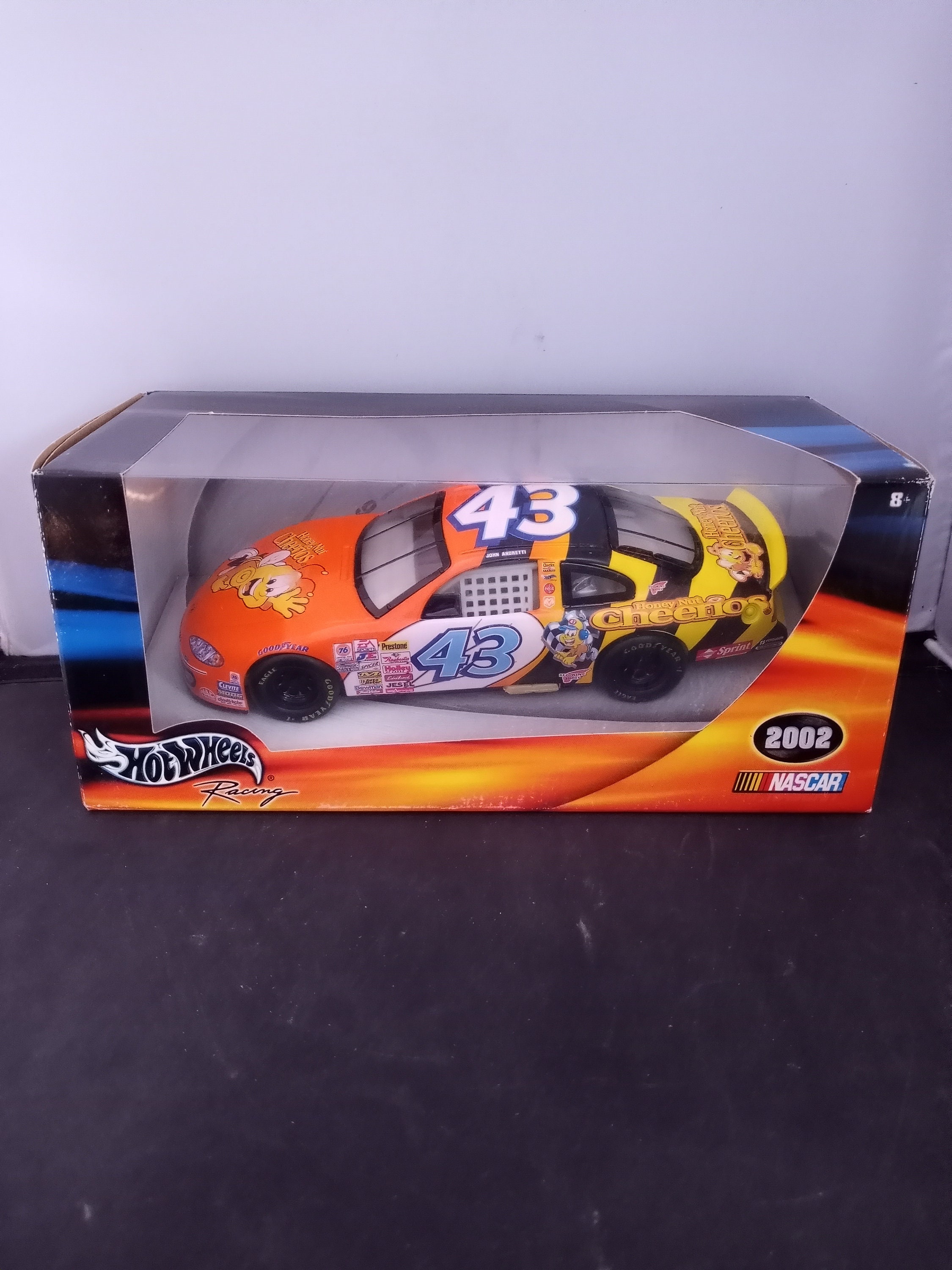 Vintage 2002 Hot Wheels NASCAR Diecast: Honey Nut Cheerios #43
