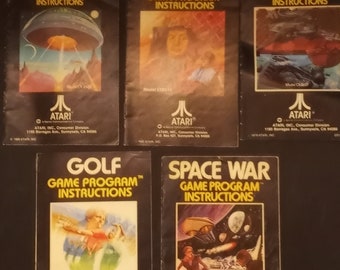 SPACE WAR en boite et notice Atari 2600 arcade game portage pal / sécam