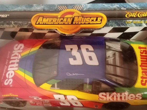 Vintage 1997 ERTL NASCAR Skittles #36 Pontiac Grand Prix Diecast