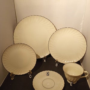 Vintage 1960er Siracuse Fine China Ehering