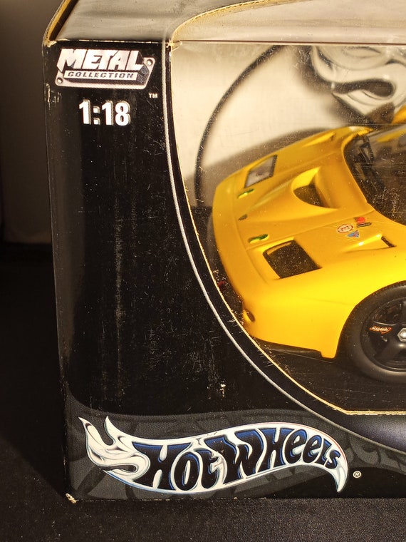 Vintage 2002 Hot Wheels Lamborghini Diablo GTR 1:18 Diecast NIB