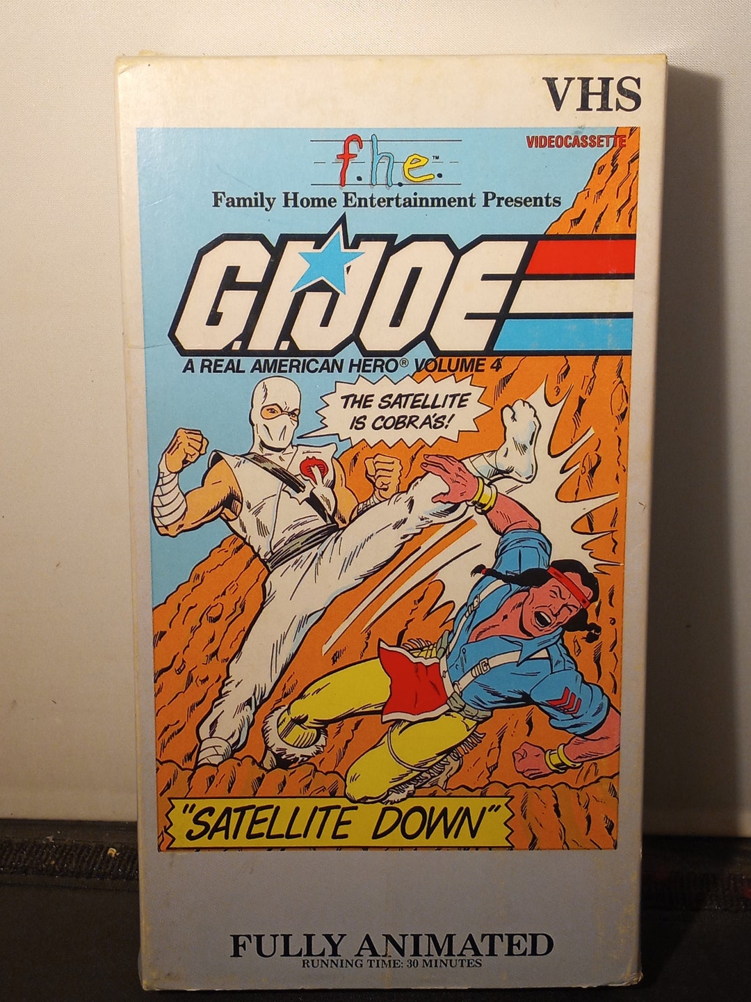 Vintage 1985 Animated G.I. Joe A Real American Hero Volume 4 Satellite ...