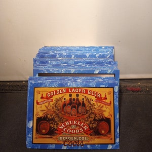 Vintage 1995 COORS Brewing Company Complete set van 100 ruilkaarten - MINT