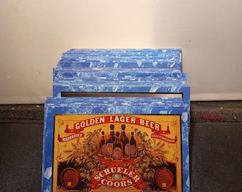 Vintage 1995 COORS Brasserie Komplettes 100-Sammelkarten-Set - MINT