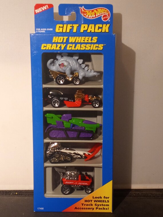 ヴィンテージ 1996 ホットウィール「クレイジークラシックス」 5 台