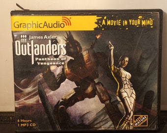Vintage GraphicAudio Outlanders #46 MP3 CD – Pantheon of Vengeance