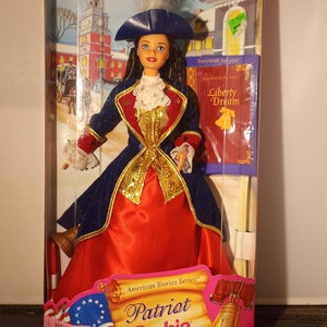 Vintage 1996 American Stories Series Patriot Barbie Doll Collector Edition Mattel# 17312 NIB NRFB