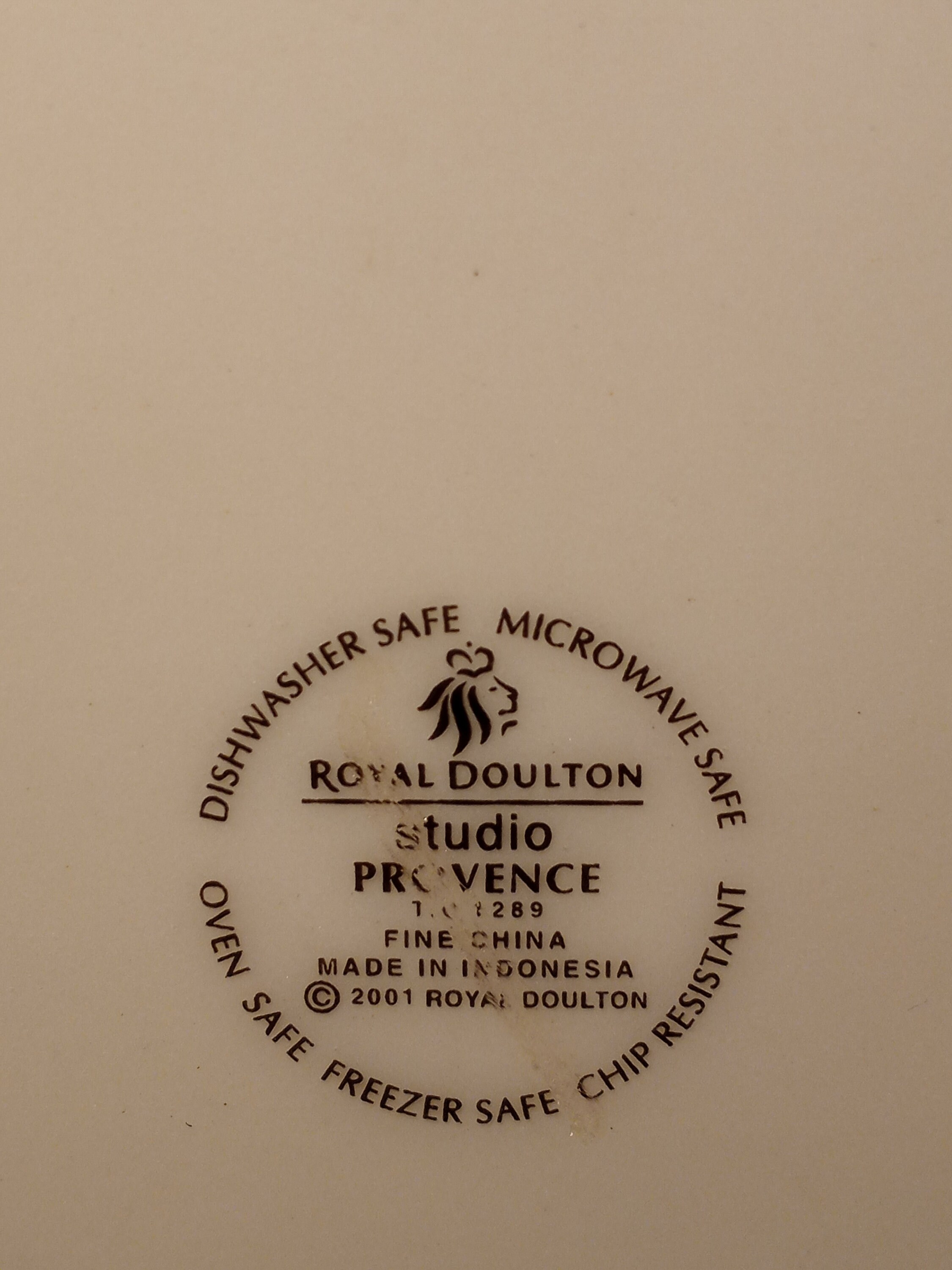 Vintage 2001 Royal Doulton Studio Provence 3 Dessert Plates Etsy