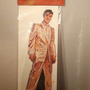 Vintage 1992 12" Elvis Presley in Gold Suit "Stand Me Up" Dekoration neu ungeöffnet SMU-14A