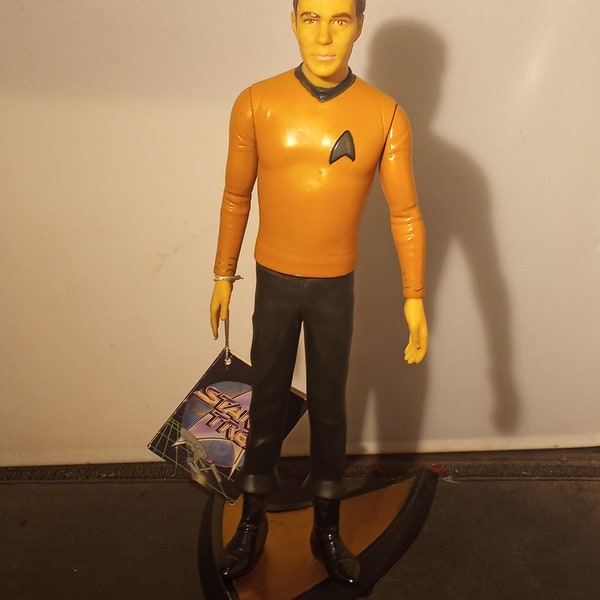 Vintage Star Trek Captain Kirk 11" Figure 1991 Paramount Pictures Hamilton Gifts