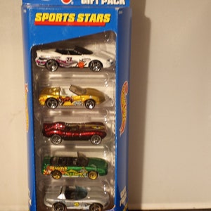 Vintage 2000 Hot Wheels &quot;Sci-Fi Monsters&quot; 5 Car Gift Pack #54423 NIB NRFB