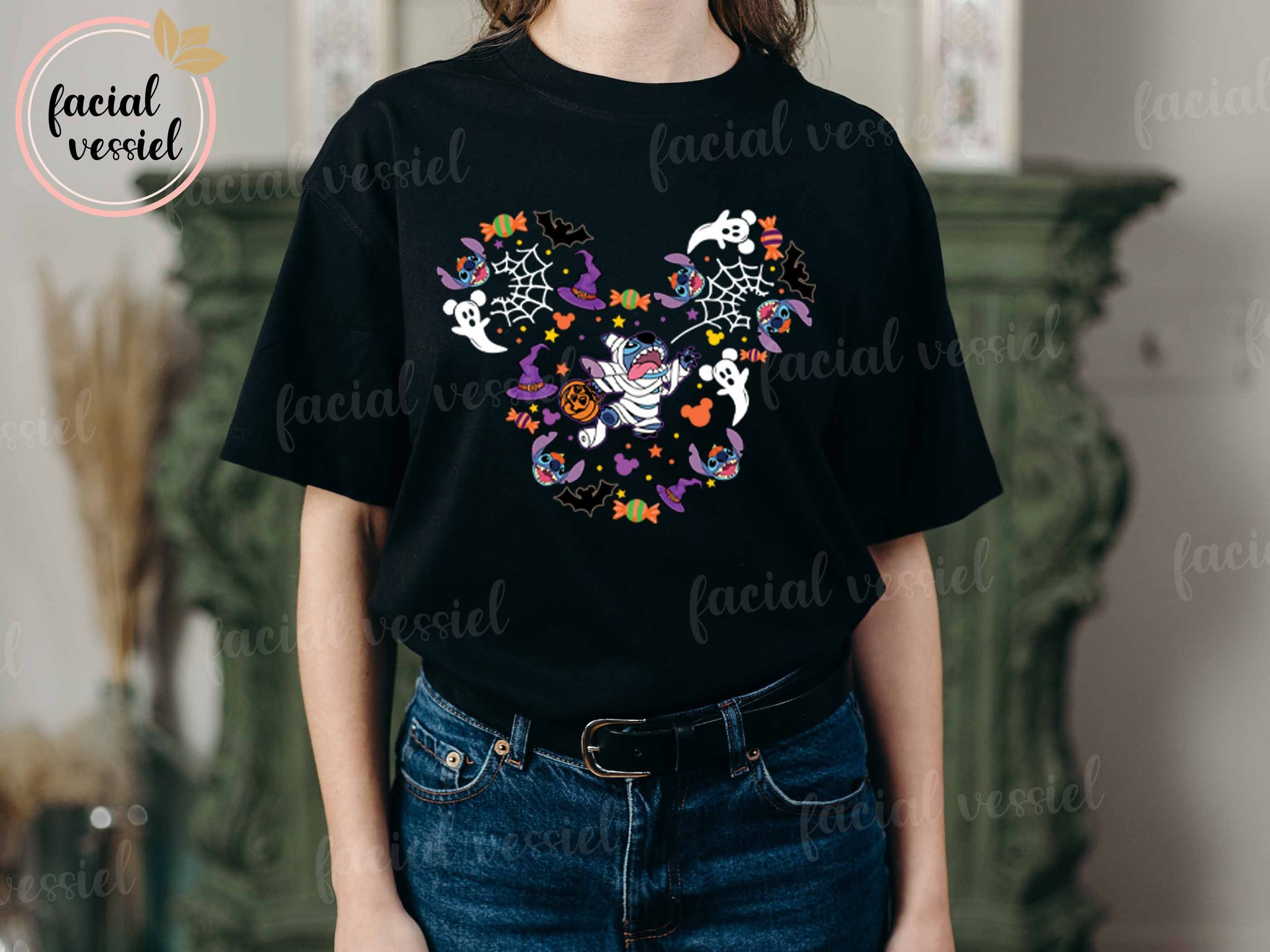 Discover Stitch Halloween Shirt, Disney Halloween Shirt