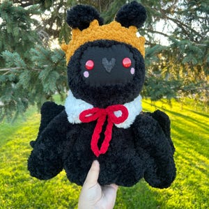 One of a Kind Creature Crochet Amigurumi Plush (Mothman)