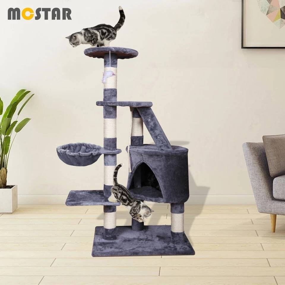 Arbre A Chats , Cats Tree Animaux Domestiques, Scratching Toy Cats, Paniers Chats