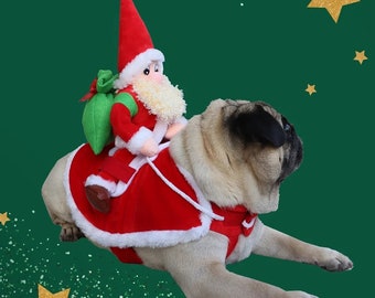 Pugs in christmas clearance costumes