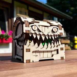 Würfel Karten Box für Brettspiele Mimik Kiste