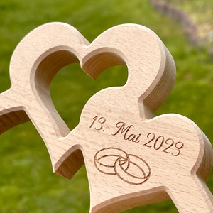 Unendlichkeitszeichen Infinity Endlosschleife Silberhochzeit Geschenk personalisiert Bild 3