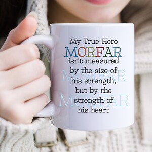Morfar Mug, Danish/Swedish/ Norwegian Grandpa Morfar, Morfar Gift, Morfar True Hero Gift, Best Morfar Mug, Best Morfar Gift, Father’s Day.