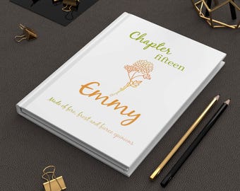 15th Birthday, Custom Journal, 15th Birthday Gift, 15th Birthday Girl, Hardcover Journal, Birthday Journal, Teenager Birthday, Quinceanera.
