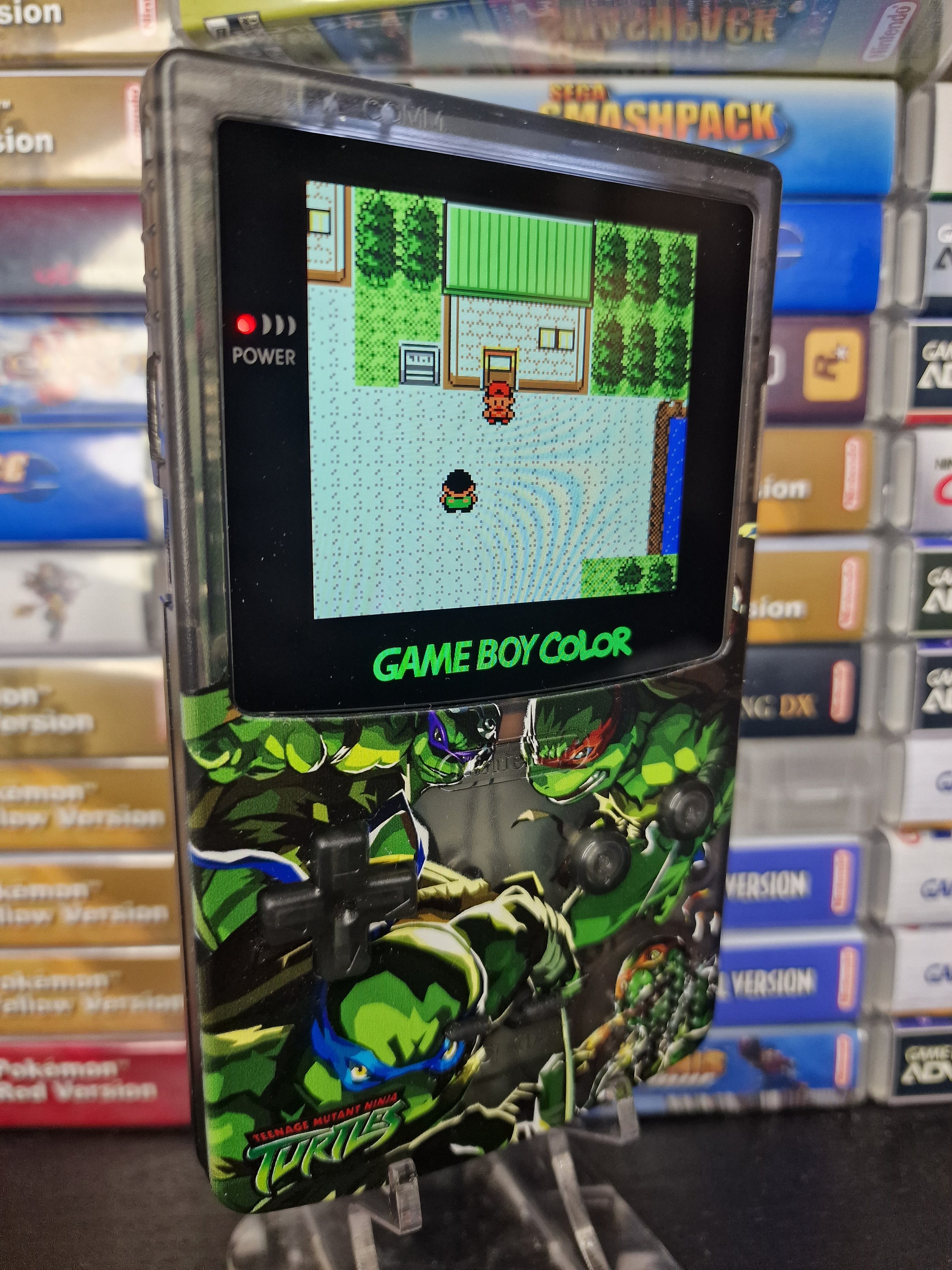 Nintendo Gameboy Color Uv Printed Tmnt Teenage Mutant Ninja