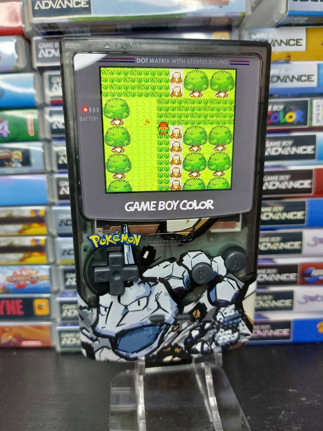 Nintendo Gameboy Color Uv Printed Onix Shell Funnyplaying - Etsy